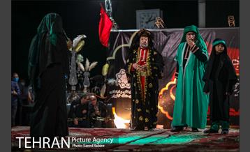 تعزیه خوانی اباعبدالله الحسین(ع) در بوستان لاله 1