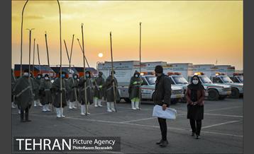 مانور عملیات برف روبی شهرداری منطقه 19