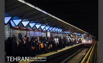 خدمات‌رسانی مترو تهران به نمازگزاران عیدسعیدفطر 25