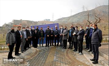 آئین افتتاح و بهره برداری از پروژه‌های شهری در منطقه 5