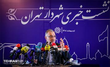 نشست خبری علیرضا زاکانی شهردار تهران 7