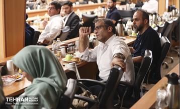 گفتگوی شهردار تهران با خبرنگاران 19