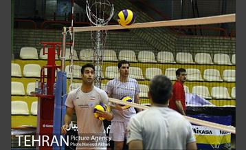 تمرین تیم ملی والیبال  4