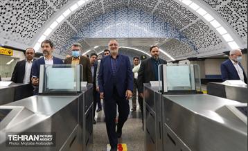 افتتاح ایستگاه شهدای هفده‌شهریور در خط ۷ مترو