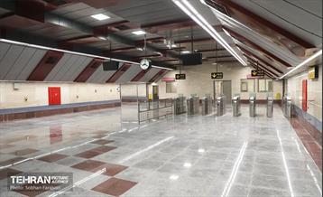 افتتاح ایستگاه متروی شهدای کن 26