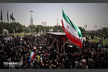 تشییع شهدای اقتدار ملی در تهران - 4 13