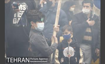 عزاداری ایام سوگواری حضرت زهرا سلام الله در محلات منطقه ۱۶