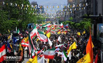 راهپیمایی روز قدس در پایتخت /۲ 9