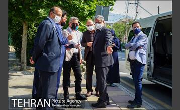 بازدید مهندس مصطفی کاظمی از محور ولیعصر عج ( تجریش-راه آهن) 11