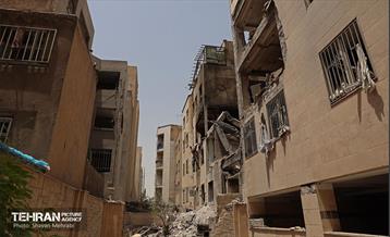 آثار حملات رژیم صهیونیستی در تهران 58