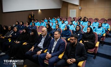 مراسم بدرقه تیم ملی فوتبال دختران نوجوان 23