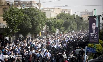 مراسم تشییع پیکر شهید صیاد خدایی 35