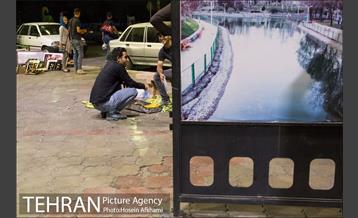 حضور شبانه مردم در بوستان بهمن‎ 5