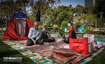 روز طبیعت در پارک ساعی و حاشیه اتوبان مدرس  8