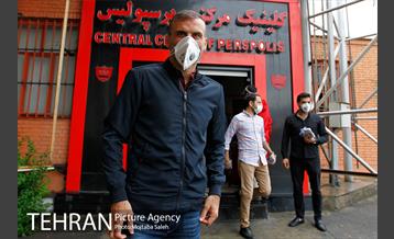 آزمایش و تست تشخیص کرونا ویژه کادر فنی و بازیکنان پرسپولیس  13