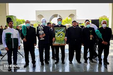 حضور خادمان امام رضا(ع) در بهشت حضرت زهرا(س) 7
