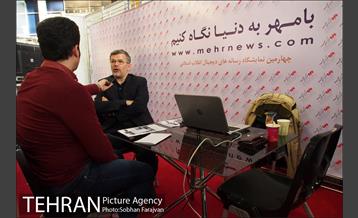 بازدید مهندس عبدالهی از نمایشگاه رسانه های دیجیتال انقلاب اسلامی  12