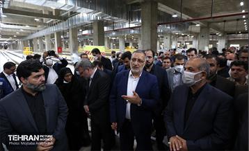 افتتاح بزرگ‌ترین پایانه زیرزمینی قطارهای شهری در کشور