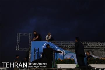 شب بارانی تهران 1