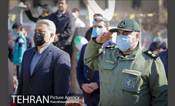 رونمایی از دیوارنگاره شهید یدالله قاسم زاده 4