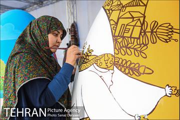 جشنواره تخم مرغ های رنگی در پارک دانشجو 11