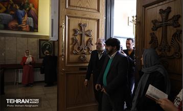 حضور سخنگوی شهرداری تهران در کلیسای گریگور مقدس 21