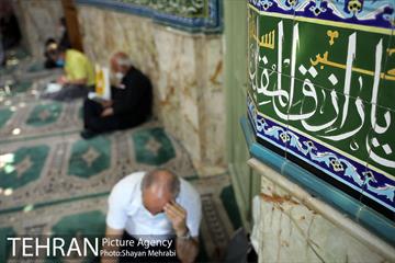 مراسم دعای عرفه در امامزاده زید(ع) بازار 36