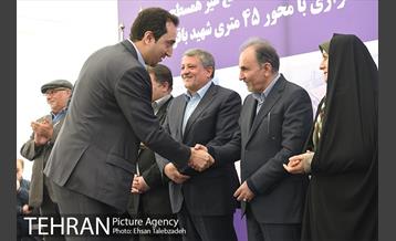 بازدید و افتتاح پروژه های عمرانی پایتخت با حضور شهردار تهران 39