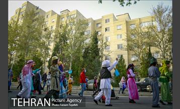 کاروان نوروزی در منطقه 5