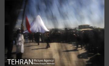 مراسم عاشورای حسینی در میدان امام حسین(ع) 5