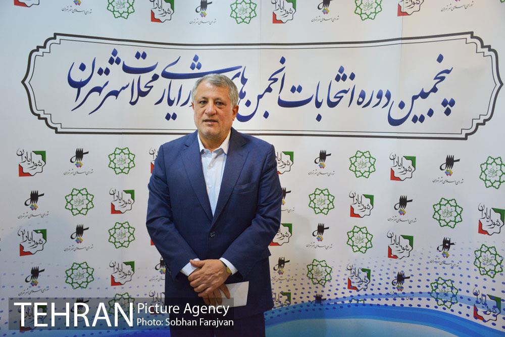 بازدید محسن هاشمی از ستاد انتخابات شورایاری محلات تهران 13