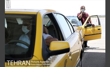 آغاز واکسیناسیون رانندگان تاکسی تهران 2