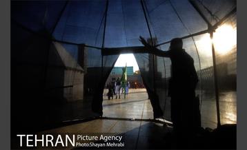 اجرای تعزیه در میدان امام حسین(ع)