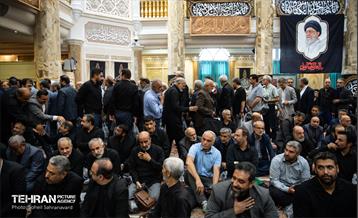 مراسم ختم مادر شهیدان مظفر