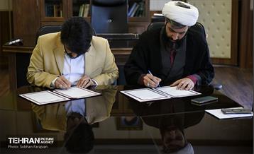 امضاء تقاهم نامه مرکز ارتباطات و امور بین الملل شهرداری تهران با نهادهای کتابخانه ای مجلس 8