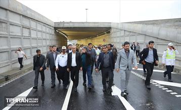افتتاح و بهره‌برداری از زیرگذر نواب - تندگویان 9