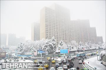 بارش برف زمستانی در تهران-2 20