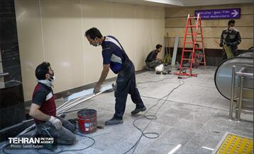 توسعه متروی تهران؛ ایستگاه توحید 41