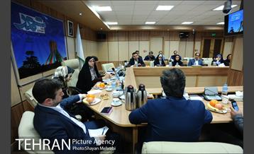 حضور زهرا نژاد بهرام در مرکز ارتباطات شهرداری تهران 2