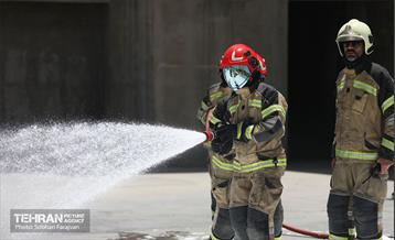 بازدید نمایندگان مجلس از مرکز آموزش بین‌المللی آتش‌نشانی 15