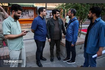 مراسم رونمایی از یادبود خبرنگاران شهید غزه در خانه روزنامه‌نگاران شهر 42