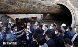 بازدید شهردار تهران از پروژه های خاکریزآب 21