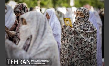 اقامه نماز عید سعید فطر در شهرک اکباتان 3