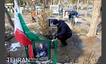 آیین غبارروبی از مزار شهدای انقلاب اسلامی 14