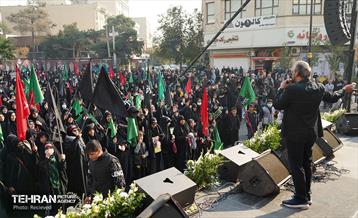 عزاداری شهادت حضرت فاطمه(س) در منطقه 21 4