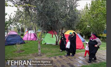 روز طبیعت بارانی در بوستان رازی 19