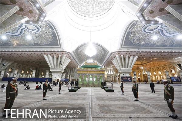 تجدید میثاق کارکنان گزینش با آرمان های امام و دیدار با یادگار ایشان 1