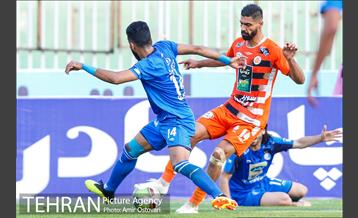 دیدار تیم‌های سایپا و استقلال تهران در لیگ برتر فوتبال ایران 1