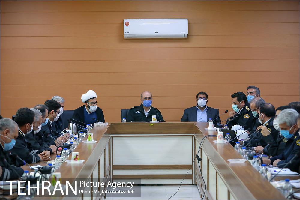 نشست پلیس راهور با سازمان بهشت زهرا 12