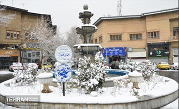 بارش برف زمستانی در منطقه 1 1